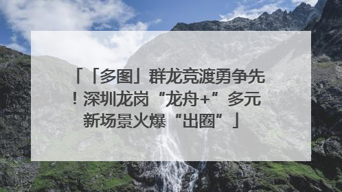 「多图」群龙竞渡勇争先！深圳龙岗“龙舟+”多元新场景火爆“出圈”