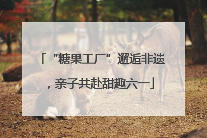 “糖果工厂”邂逅非遗，亲子共赴甜趣六一