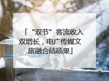 “双节”客流收入双增长，电广传媒文旅融合结硕果