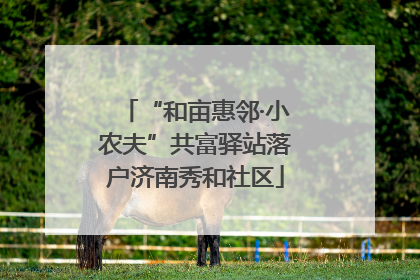 “和亩惠邻·小农夫”共富驿站落户济南秀和社区