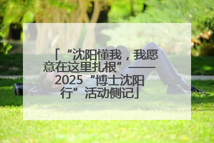 “沈阳懂我，我愿意在这里扎根”——2025“博士沈阳行”活动侧记