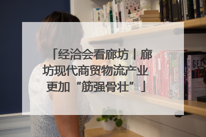 经洽会看廊坊丨廊坊现代商贸物流产业更加“筋强骨壮”