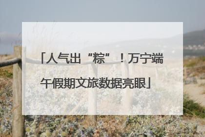 人气出“粽”！万宁端午假期文旅数据亮眼