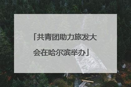 共青团助力旅发大会在哈尔滨举办