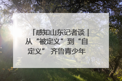 感知山东记者谈｜从“被定义”到“自定义” 齐鲁青少年书写时代新篇