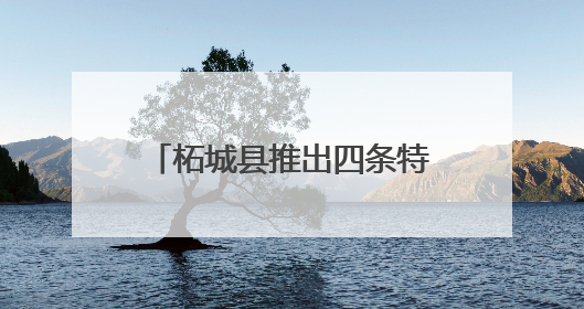 柘城县推出四条特色文旅线路 点燃暑期近郊游热潮