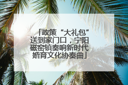 政策“大礼包”送到家门口，宁阳磁窑镇奏响新时代婚育文化协奏曲