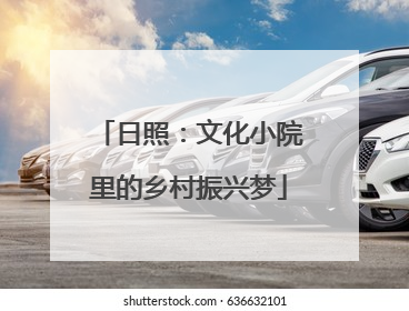日照：文化小院里的乡村振兴梦