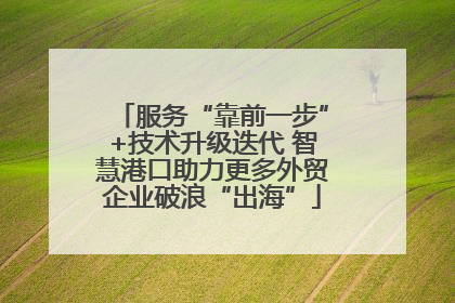 服务“靠前一步”+技术升级迭代 智慧港口助力更多外贸企业破浪“出海”