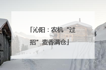 沁阳：农机“过招”麦香满仓