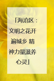 海沧区：文明之花开遍城乡 精神力量滋养心灵