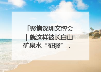 聚焦深圳文博会｜就这样被长白山矿泉水“征服”，订单纷至沓来