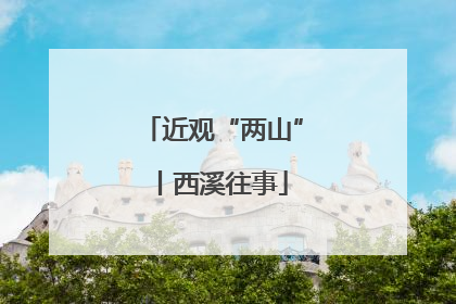 近观“两山”丨西溪往事