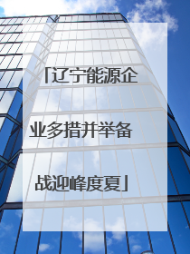 辽宁能源企业多措并举备战迎峰度夏