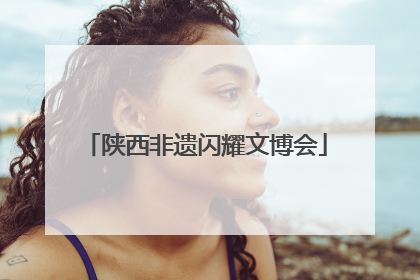 陕西非遗闪耀文博会