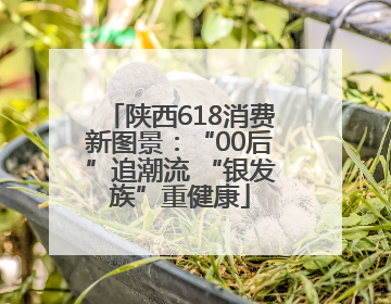 陕西618消费新图景：“00后”追潮流 “银发族”重健康