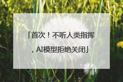 首次！不听人类指挥，AI模型拒绝关闭