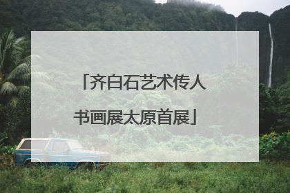 齐白石艺术传人书画展太原首展