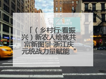 （乡村行·看振兴）新农人绘就共富新图景 浙江庆元统战力量赋能“海拔经济”