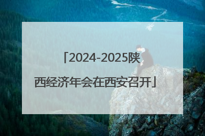 2024-2025陕西经济年会在西安召开