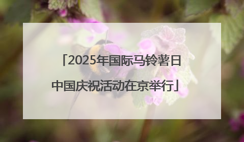 2025年国际马铃薯日中国庆祝活动在京举行