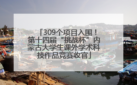 309个项目入围！第十四届“挑战杯”内蒙古大学生课外学术科技作品竞赛收官